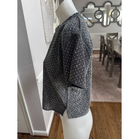 LNA Brooklyn Rhinestone Tee Size XS - Picture 4 of 5